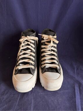 CONVERSE Chuck Taylor All Star Canvas Shoes Lugged High Top Women's Size 8.5